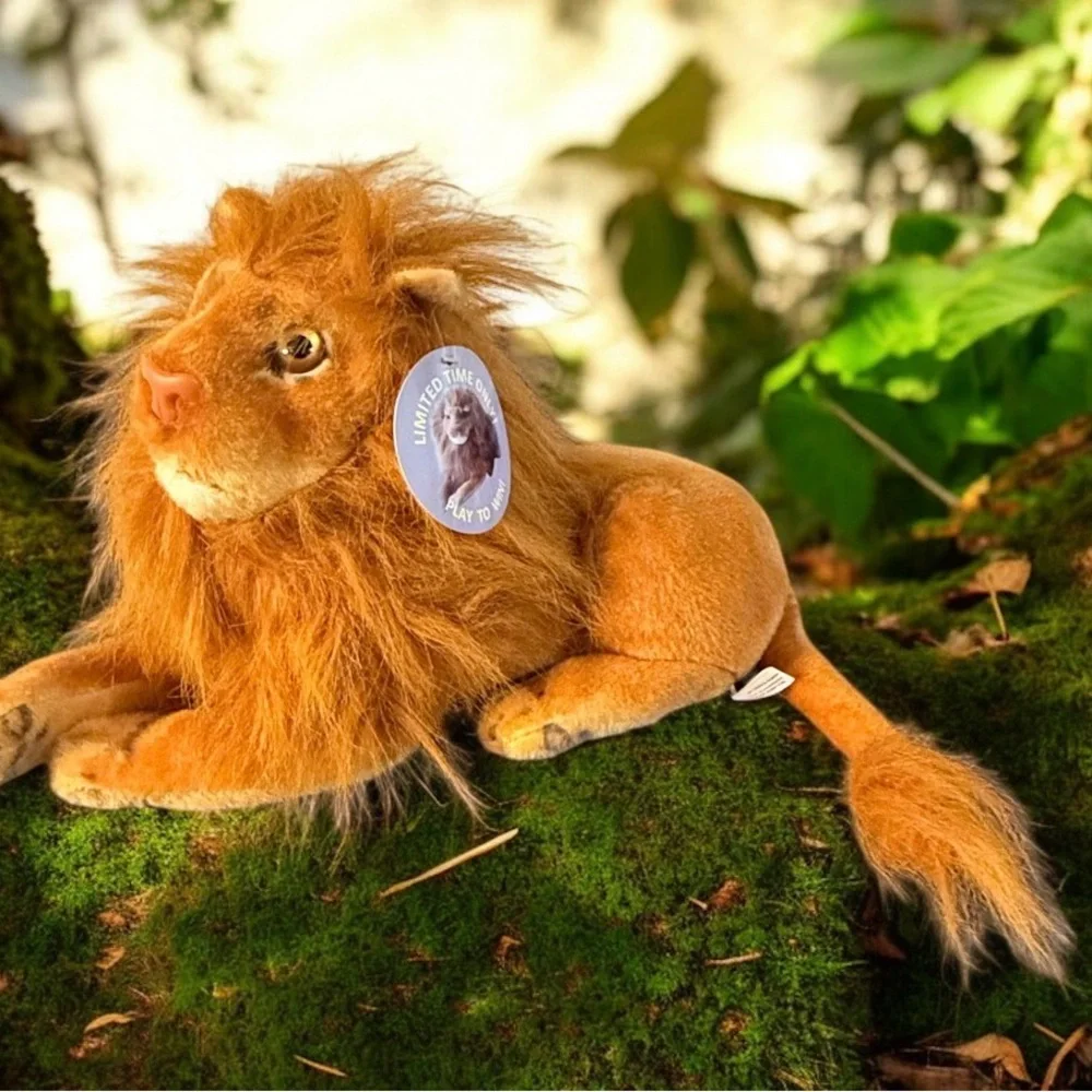 K&K Sales Lion Stuffed Animal Plush Brown 12